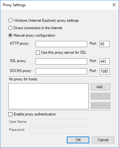 Configurez les paramètres proxy pour harmon.ie.